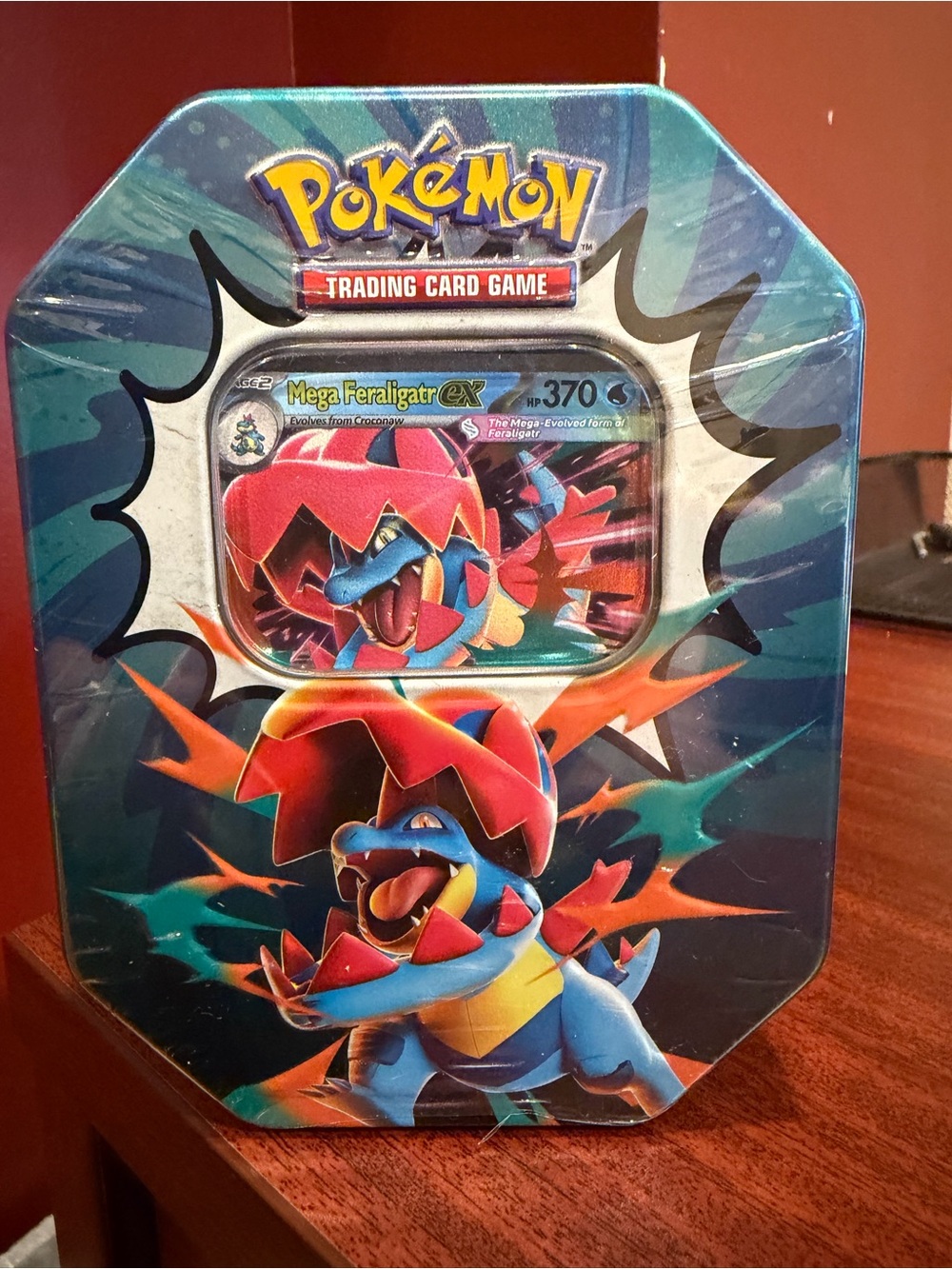 Pokemon Trading Card Game Mega Feraligatr Tin